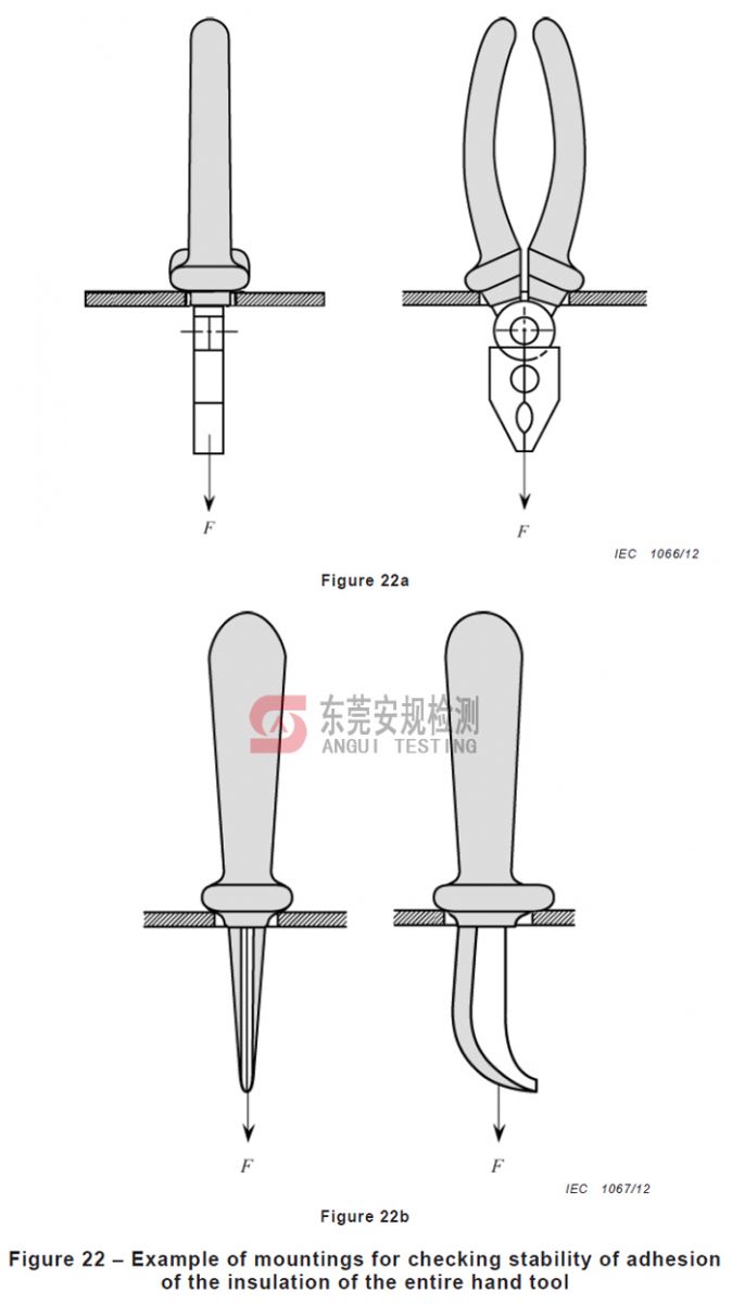 手工具绝缘层附着力测试装置