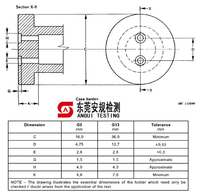 IEC61195-G5灯头扭矩试验灯座|G13灯头扭矩试验灯座(图1)