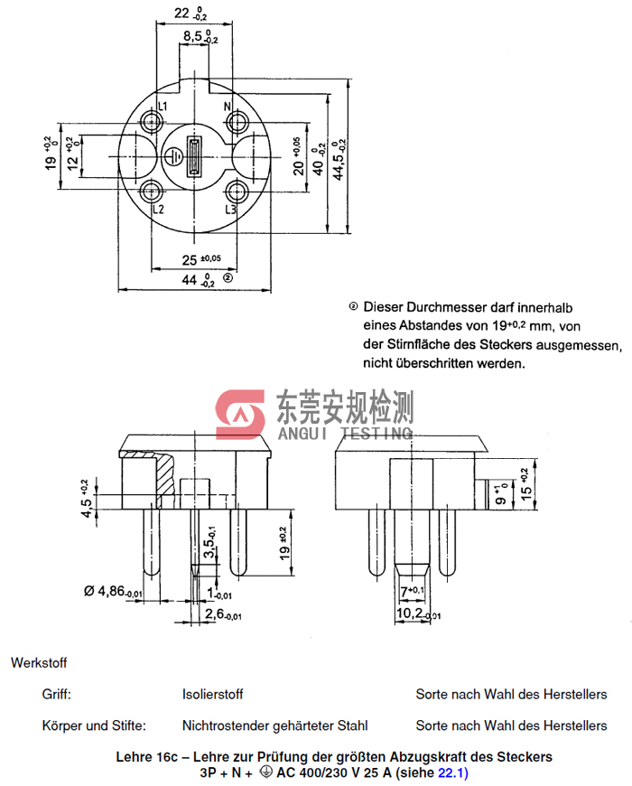 VDE0620量规